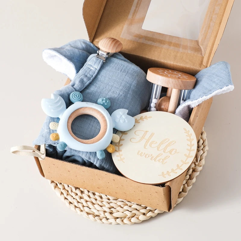Un coffret de naissance doux, utile et inoubliable