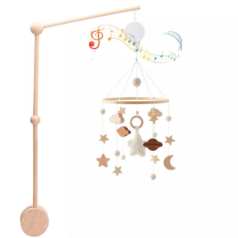 Mobile Musical Planète : Un Cadeau de Naissance Idéal pour Décorer la Chambre Bébé