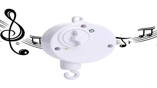 Boîte à Musique pour Mobile de Lit Bébé : Un Cadeau de Naissance Idéal pour une Décoration Apaisante de la Chambre de Bébé