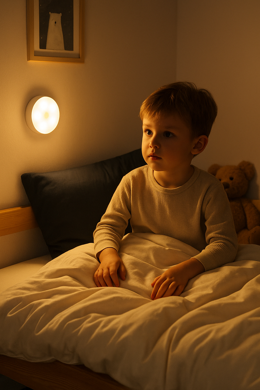 Lampe LED murale sans fil avec détecteur de mouvement