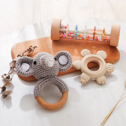 Coffret Cadeau de Jouets de Dentition et Hochets pour Bébé