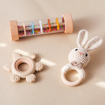 Coffret Cadeau de Jouets de Dentition et Hochets pour Bébé