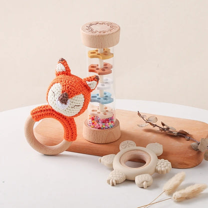 Coffret Cadeau de Jouets de Dentition et Hochets pour Bébé
