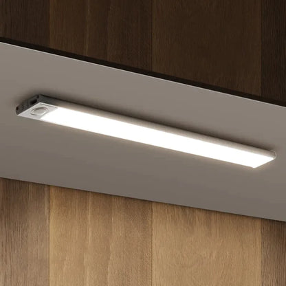 Barre LED ultra-fine avec capteur de mouvement – Éclairage intelligent et rechargeable